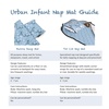 image:imageBulkie Toddler Nap Mat  Sleep Mat for Kids Daycare and Preschool  Folds Up to Carry on Back  BearsBunnies