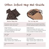 image:imageBulkie Toddler Nap Mat  Sleep Mat for Kids Daycare and Preschool  Folds Up to Carry on Back  BearsDinosaurs