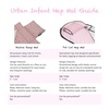 image:imageBulkie Toddler Nap Mat  Sleep Mat for Kids Daycare and Preschool  Folds Up to Carry on Back  BearsLlamas