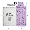 image:imageBulkie Toddler Nap Mat  Sleep Mat for Kids Daycare and Preschool  Folds Up to Carry on Back  BearsViolet