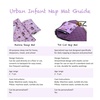 image:imageBulkie Toddler Nap Mat  Sleep Mat for Kids Daycare and Preschool  Folds Up to Carry on Back  BearsViolet