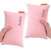 image:imagePipsqueak Microfiber Pillow  Small Mini Tiny  11 x 7 in  Perfect for Travel Cars Airplanes Camping Dogs Toddlers Kids Lumbar Knees and Neck  Ages 2 Yrs and UpPink