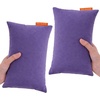 image:imagePipsqueak Microfiber Pillow  Small Mini Tiny  11 x 7 in  Perfect for Travel Cars Airplanes Camping Dogs Toddlers Kids Lumbar Knees and Neck  Ages 2 Yrs and UpPurple