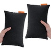 image:imagePipsqueak Microfiber Pillow  Small Mini Tiny  11 x 7 in  Perfect for Travel Cars Airplanes Camping Dogs Toddlers Kids Lumbar Knees and Neck  Ages 2 Yrs and UpBlack
