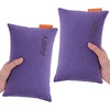 image:imagePipsqueak Microfiber Pillow  Small Mini Tiny  11 x 7 in  Perfect for Travel Cars Airplanes Camping Dogs Toddlers Kids Lumbar Knees and Neck  Ages 2 Yrs and UpPurple