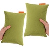 image:imagePipsqueak Microfiber Pillow  Small Mini Tiny  11 x 7 in  Perfect for Travel Cars Airplanes Camping Dogs Toddlers Kids Lumbar Knees and Neck  Ages 2 Yrs and UpOlive