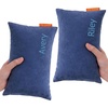 image:imagePipsqueak Microfiber Pillow  Small Mini Tiny  11 x 7 in  Perfect for Travel Cars Airplanes Camping Dogs Toddlers Kids Lumbar Knees and Neck  Ages 2 Yrs and UpBlue