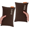 image:imagePipsqueak Microfiber Pillow  Small Mini Tiny  11 x 7 in  Perfect for Travel Cars Airplanes Camping Dogs Toddlers Kids Lumbar Knees and Neck  Ages 2 Yrs and UpBrown