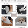 image:imagePipsqueak Microfiber Pillow  Small Mini Tiny  11 x 7 in  Perfect for Travel Cars Airplanes Camping Dogs Toddlers Kids Lumbar Knees and Neck  Ages 2 Yrs and UpPink