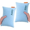 image:imagePipsqueak Microfiber Pillow  Small Mini Tiny  11 x 7 in  Perfect for Travel Cars Airplanes Camping Dogs Toddlers Kids Lumbar Knees and Neck  Ages 2 Yrs and UpLight Blue