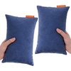 image:imagePipsqueak Microfiber Pillow  Small Mini Tiny  11 x 7 in  Perfect for Travel Cars Airplanes Camping Dogs Toddlers Kids Lumbar Knees and Neck  Ages 2 Yrs and UpBlue