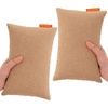 image:imagePipsqueak Microfiber Pillow  Small Mini Tiny  11 x 7 in  Perfect for Travel Cars Airplanes Camping Dogs Toddlers Kids Lumbar Knees and Neck  Ages 2 Yrs and UpKhaki