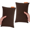 image:imagePipsqueak Microfiber Pillow  Small Mini Tiny  11 x 7 in  Perfect for Travel Cars Airplanes Camping Dogs Toddlers Kids Lumbar Knees and Neck  Ages 2 Yrs and UpBrown