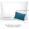 image:imagePipsqueak Pillow  Small Mini Tiny  11 x 7 in  Perfect for Travel Cars Airplanes Camping Dogs Toddlers Kids Lumbar Knees and Neck  Ages 2 Yrs and UpBlue