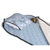 image:imageTot Cot Kids Nap Mat  Toddler Preschool Daycare Bedding Cover  Quilted Sheet with Attached Blanket Pillow Elastic Bands 25 yrs 52 x 22 MachineWashable PersonalizedBunnies