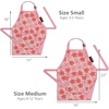 image:imageUrban Infant Little Helper Cooking Apron for Toddlers Kids Children  Adjustable Apron Great Gift for Boys Girls and Grandchildren for Cooking Baking Art and Gardening PersonalizedPoppies