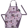 image:imageUrban Infant Little Helper Cooking Apron for Toddlers Kids Children  Adjustable Apron Great Gift for Boys Girls and Grandchildren for Cooking Baking Art and Gardening PersonalizedViolet