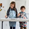 image:imageUrban Infant Little Helper Cooking Apron for Toddlers Kids Children  Adjustable Apron Great Gift for Boys Girls and Grandchildren for Cooking Baking Art and Gardening PersonalizedDinosaurs