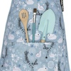 image:imageUrban Infant Little Helper Cooking Apron for Toddlers Kids Children  Adjustable Apron Great Gift for Boys Girls and Grandchildren for Cooking Baking Art and Gardening PersonalizedBunnies