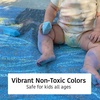image:imageUrban Infant NonToxic Washable Sidewalk Chalk for Toddlers and Kids  NonRoll Design Outdoor 5 Jumbo Sticks Giftable and Vibrant Color Sets Reusable PouchStarry Night