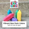 image:imageUrban Infant NonToxic Washable Sidewalk Chalk for Toddlers and Kids  NonRoll Design Outdoor 5 Jumbo Sticks Giftable and Vibrant Color Sets Reusable PouchCaterpillar