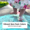 image:imageUrban Infant NonToxic Washable Sidewalk Chalk for Toddlers and Kids  NonRoll Design Outdoor 5 Jumbo Sticks Giftable and Vibrant Color Sets Reusable PouchBirthday