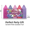 image:imageUrban Infant NonToxic Washable Sidewalk Chalk for Toddlers and Kids  NonRoll Design Outdoor 5 Jumbo Sticks Giftable and Vibrant Color Sets Reusable PouchBerry Land