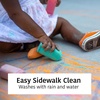 image:imageUrban Infant NonToxic Washable Sidewalk Chalk for Toddlers and Kids  NonRoll Design Outdoor 5 Jumbo Sticks Giftable and Vibrant Color Sets Reusable PouchOriginal
