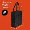 image:imageUrban Infant Pipsqueak ZipTop Travel Tote Lightweight Commuter Work Bag CarryOn Day Bag 13x11x5 inBlack