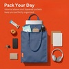 image:imageUrban Infant Pipsqueak ZipTop Travel Tote Lightweight Commuter Work Bag CarryOn Day Bag 13x11x5 inBlue