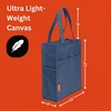 image:imageUrban Infant Pipsqueak ZipTop Travel Tote Lightweight Commuter Work Bag CarryOn Day Bag 13x11x5 inBlue