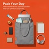 image:imageUrban Infant Pipsqueak ZipTop Travel Tote Lightweight Commuter Work Bag CarryOn Day Bag 13x11x5 inGray