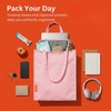image:imageUrban Infant Pipsqueak ZipTop Travel Tote Lightweight Commuter Work Bag CarryOn Day Bag 13x11x5 inPink