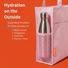 image:imageUrban Infant Pipsqueak ZipTop Travel Tote Lightweight Commuter Work Bag CarryOn Day Bag 13x11x5 inPink