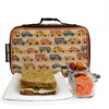image:imageUrban Infant Yummie Kids Lunch Box Insulated Bag  Toddler Boys and Girls  Perfect for Daycare Preschool Travel Snacks  Allergy Alert Cards  Fits Bento Boxes  BalloonsTraffic