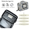 image:imageUrban Infant Yummie Kids Lunch Box Insulated Bag  Toddler Boys and Girls  Perfect for Daycare Preschool Travel Snacks  Allergy Alert Cards  Fits Bento Boxes  BalloonsHoneycomb