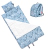 image:imageBulkie Toddler Nap Mat  Sleep Mat for Kids Daycare and Preschool  Folds Up to Carry on Back  BearsBunnies
