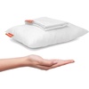 image:imagePipsqueak Pillow  Small Mini Tiny  11 x 7 in  Perfect for Travel Cars Airplanes Camping Dogs Toddlers Kids Lumbar Knees and Neck  Ages 2 Yrs and UpWhite