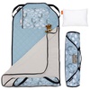 image:imageTot Cot Kids Nap Mat  Toddler Preschool Daycare Bedding Cover  Quilted Sheet with Attached Blanket Pillow Elastic Bands 25 yrs 52 x 22 MachineWashable PersonalizedBunnies