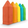 image:imageUrban Infant NonToxic Washable Sidewalk Chalk for Toddlers and Kids  NonRoll Design Outdoor 5 Jumbo Sticks Giftable and Vibrant Color Sets Reusable PouchSherbet