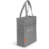 image:imageUrban Infant Pipsqueak ZipTop Travel Tote Lightweight Commuter Work Bag CarryOn Day Bag 13x11x5 inGray
