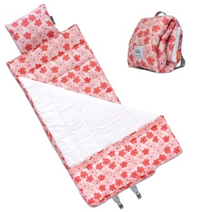 image:imageBulkie Toddler Nap Mat  Sleep Mat for Kids Daycare and Preschool  Folds Up to Carry on Back  BearsPoppies