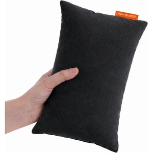 image:imagePipsqueak Microfiber Pillow  Small Mini Tiny  11 x 7 in  Perfect for Travel Cars Airplanes Camping Dogs Toddlers Kids Lumbar Knees and Neck  Ages 2 Yrs and UpBlack