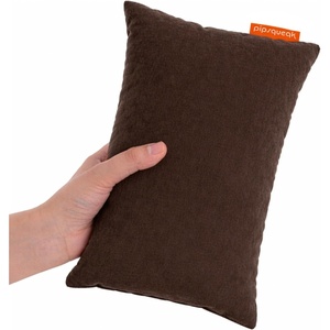 image:imagePipsqueak Microfiber Pillow  Small Mini Tiny  11 x 7 in  Perfect for Travel Cars Airplanes Camping Dogs Toddlers Kids Lumbar Knees and Neck  Ages 2 Yrs and UpBrown