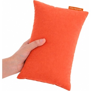 image:imagePipsqueak Microfiber Pillow  Small Mini Tiny  11 x 7 in  Perfect for Travel Cars Airplanes Camping Dogs Toddlers Kids Lumbar Knees and Neck  Ages 2 Yrs and UpOrange