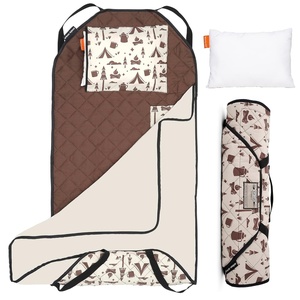 image:imageTot Cot Kids Nap Mat  Toddler Preschool Daycare Bedding Cover  Quilted Sheet with Attached Blanket Pillow Elastic Bands 25 yrs 52 x 22 MachineWashable PersonalizedScout
