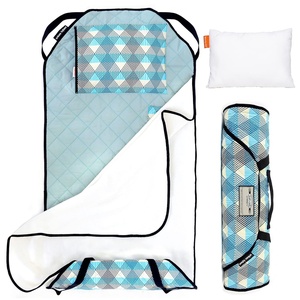 image:imageTot Cot Kids Nap Mat  Toddler Preschool Daycare Bedding Cover  Quilted Sheet with Attached Blanket Pillow Elastic Bands 25 yrs 52 x 22 MachineWashable PersonalizedSeattle