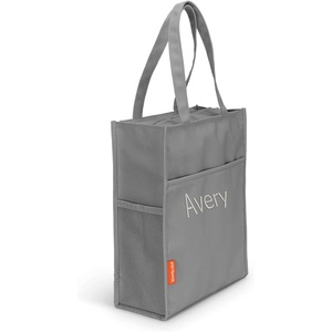 image:imageUrban Infant Pipsqueak ZipTop Travel Tote Lightweight Commuter Work Bag CarryOn Day Bag 13x11x5 inGray