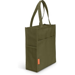 image:imageUrban Infant Pipsqueak ZipTop Travel Tote Lightweight Commuter Work Bag CarryOn Day Bag 13x11x5 inOlive