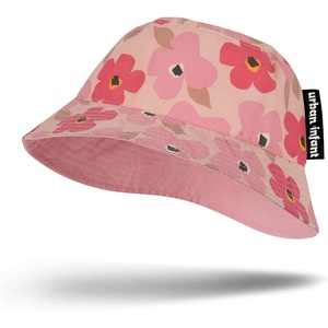 image:imageUrban Infant Toddler Bucket Hat  Girls and Boys Sun Hat  Lightweight and Reversible  Kids Ages 15Poppies